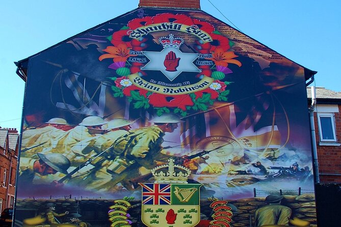 2 Hour Private Belfast Taxi Cab Tour of Troubles & Peace walls - Shankill Road and the Loyalist story