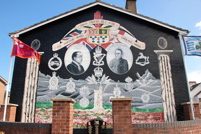 2 Hours Republican & Loyalist Mural Black Taxi Tour from Belfast - Clonard Monastery and the quiet side of the peace process