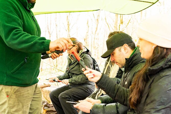 Adult Foraging Walk & Bushcraft Cookery Course for Beginners - From car park to forest school site