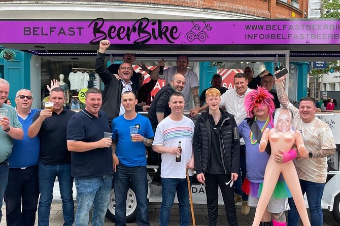 Belfast Beer Bike tours - Pedaling through Belfast instead of sitting in a pub