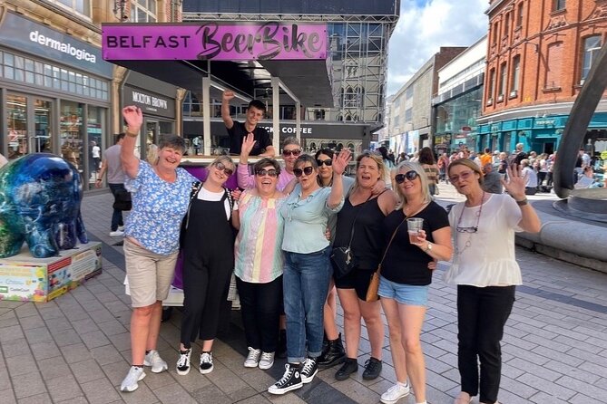 Belfast Beer Bike tours - What the one-hour route includes
