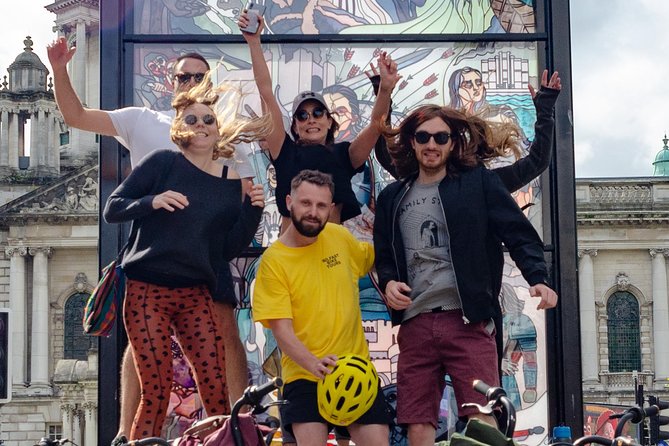 Belfast Bike Tours - Cathedral Quarter, Big Fish, and Final Stories
