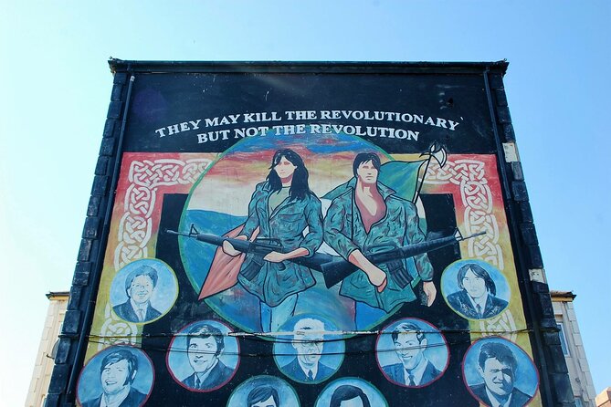Belfast political history and mural unique private 90 min tour - What the black cab adds