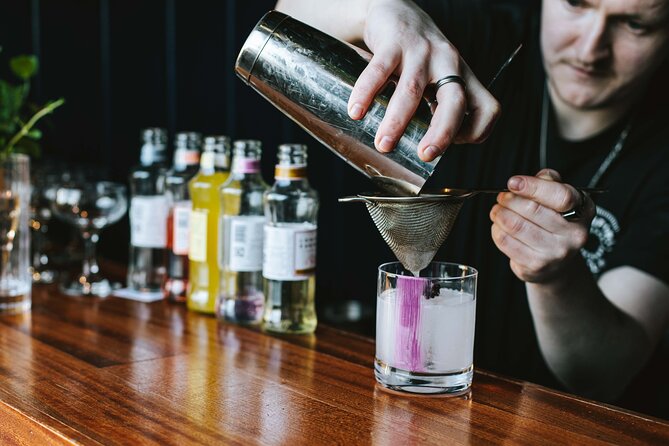 Belfast's Sensory Cocktail Experience with 4 Cocktails - Cocktail two and the Inhibitor