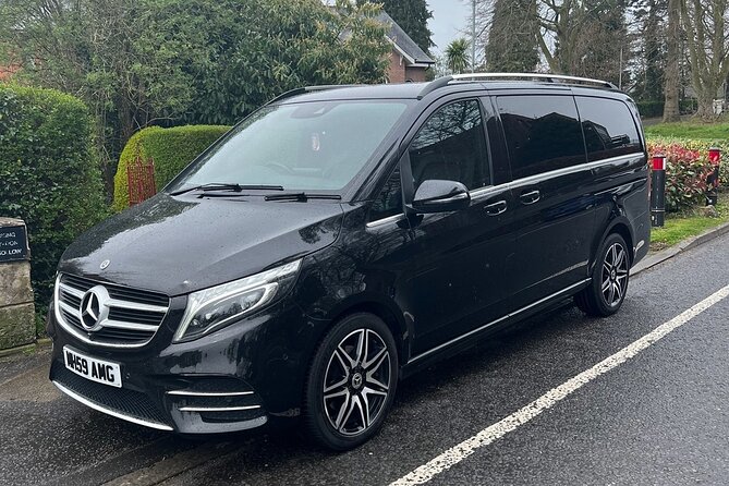 Belfast to Dublin Transfer - The Mercedes vehicle and comfort level