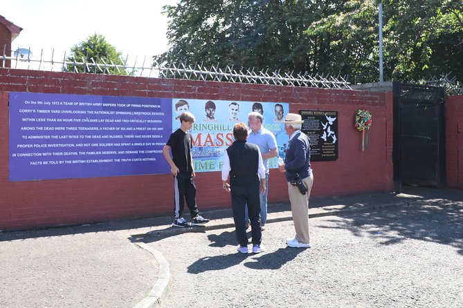 Falls road Murals Walking Tour with former prisoners - Bobby Sands mural: the tour’s key starting point