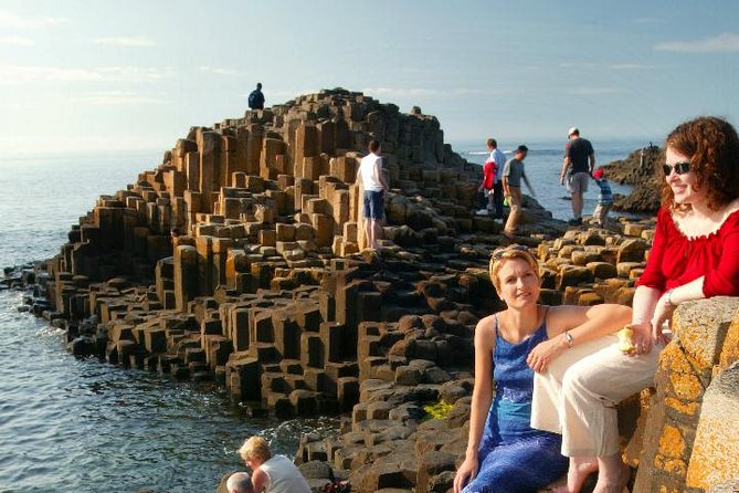 From Belfast-Giants Causeway, Dunluce Castle and Dark Hedges tour - Dunluce Castle: a five-minute cliff-top view
