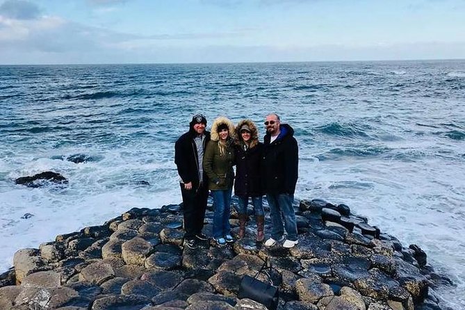 From Belfast-Giants Causeway, Dunluce Castle and Dark Hedges tour - The guide can make the long road worthwhile