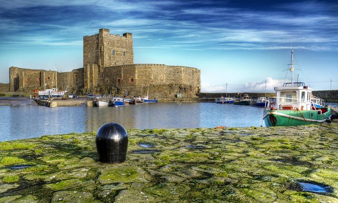 Giants Causeway, Rope Bridge, Carrickfergus Castle and Dark Hedges Tour - The Glens of Antrim from the coach window