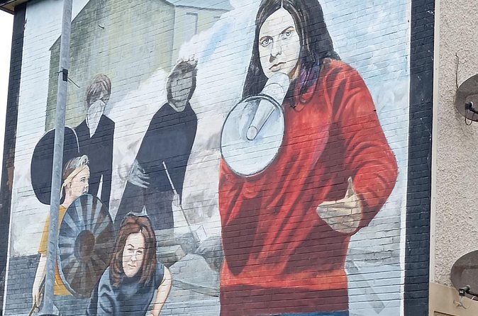 Herstory Derry Tour - St Augustine’s Church and women in the murals