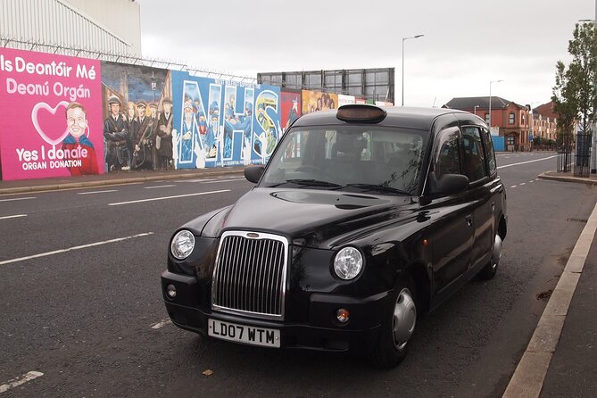 Iconic Belfast Black Cab Tour - Divis Street and the first view of west Belfast