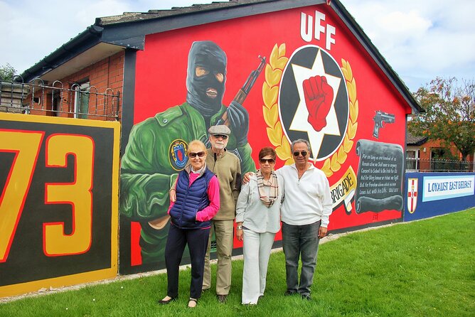 N0 1 Belfast black cab Irish and British mural 2hr private tour - Crumlin Road Court House and the former gaol