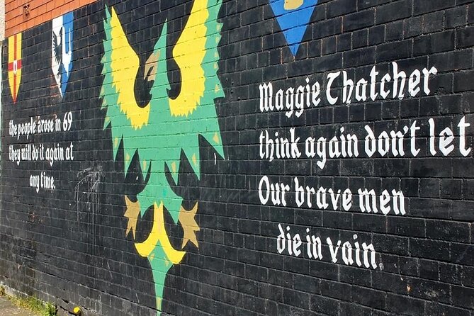 Original Drivers Belfast Taxi/Cab Tour 2 hour private adventure - International murals along Divis Street