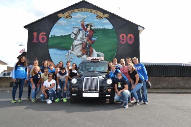 Original Drivers Belfast Taxi/Cab Tour 2 hour private adventure - Bombay Street and the Bobby Sands mural