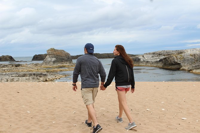 Small Group Giant's Causeway Day Tour from Belfast - White Park Bay’s open beach view