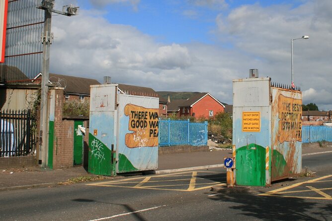 The Troubles Tour- Two Stories, One Journey - Gates, barriers, and the Peace Wall